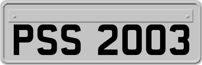 PSS2003