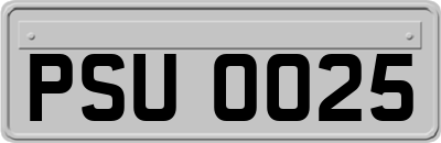PSU0025