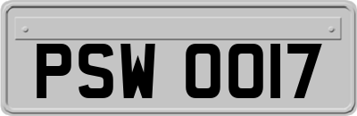 PSW0017