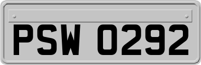PSW0292
