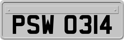 PSW0314