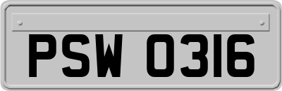 PSW0316