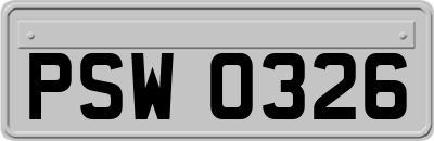 PSW0326