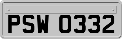 PSW0332