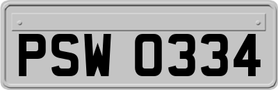 PSW0334