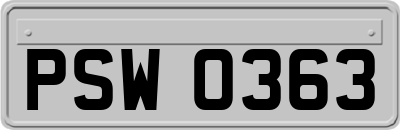 PSW0363
