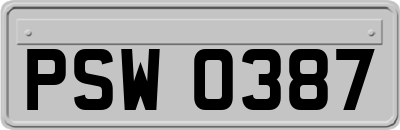 PSW0387