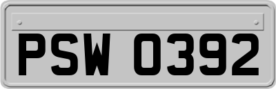 PSW0392
