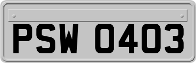PSW0403