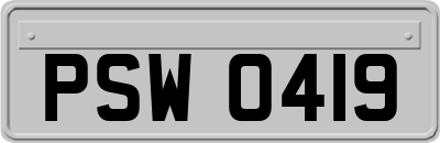 PSW0419