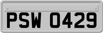 PSW0429