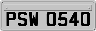 PSW0540