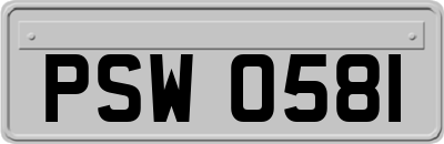 PSW0581
