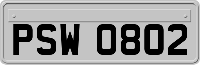 PSW0802