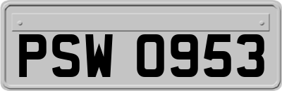 PSW0953
