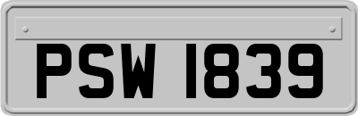 PSW1839