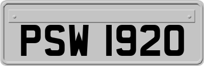 PSW1920