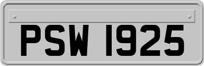PSW1925