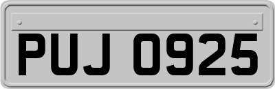 PUJ0925