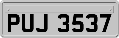 PUJ3537