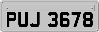 PUJ3678