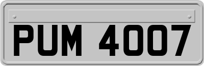 PUM4007