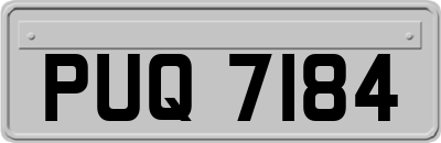 PUQ7184
