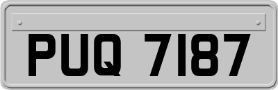 PUQ7187