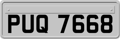 PUQ7668