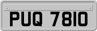 PUQ7810