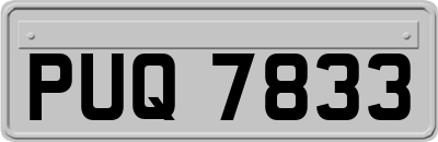 PUQ7833