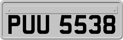 PUU5538