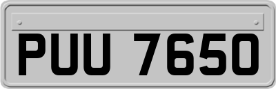 PUU7650