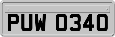 PUW0340