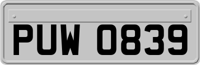 PUW0839