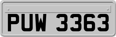 PUW3363