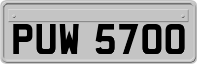 PUW5700