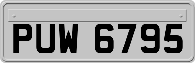 PUW6795