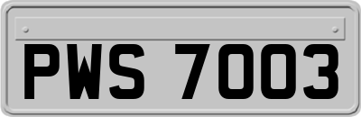 PWS7003