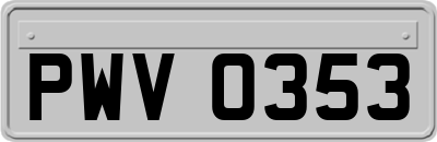 PWV0353