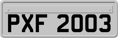 PXF2003