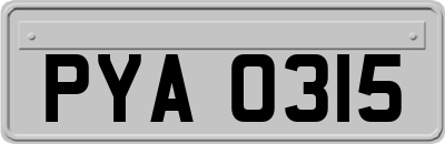 PYA0315