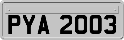 PYA2003