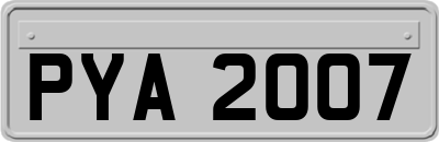 PYA2007