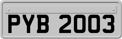 PYB2003