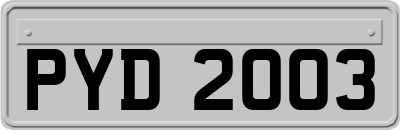 PYD2003