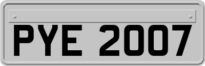 PYE2007