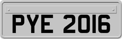 PYE2016