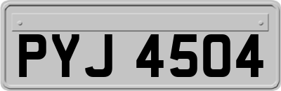 PYJ4504