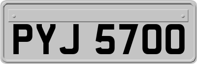PYJ5700